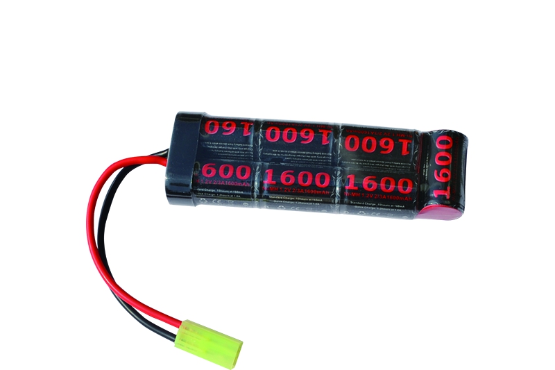 Ni-MH Airsoft Battery 2-3A 1600mAh 8.4V 7H