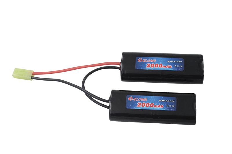 Ni-MH Airsoft Battery  2000mAh 9.6V 