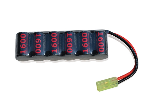 RC Ni-MH 2-3A 1600mAh 7.2V 6S Mini Tamiya